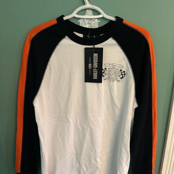 Harley Davidson / women’s 120th Anniversary long sleeve knit top / Medium - Picture 3 of 7